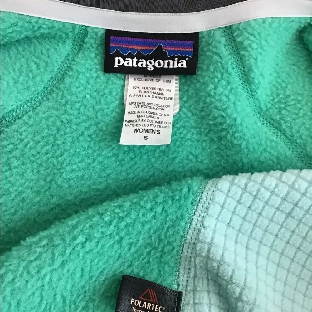 Patagonia Green R2 Jacket Size Small - Picture 3 of 10
